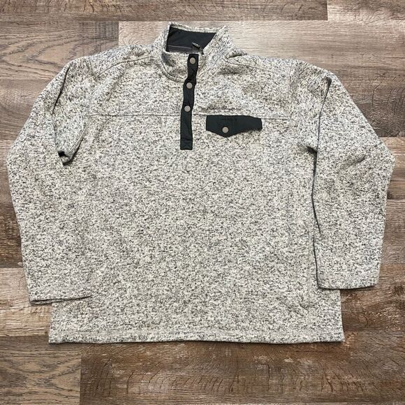 Eddie Bauer Button Up Sweatshirt - Picture 1 of 3